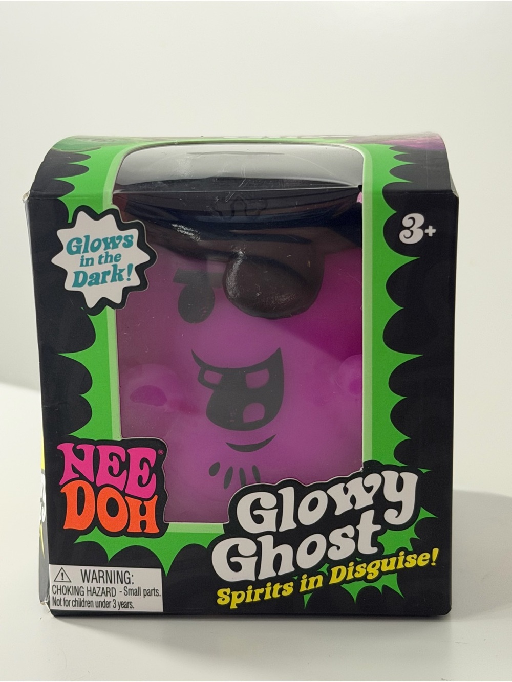 Glowy Ghost Stress Toy – Purple Glow